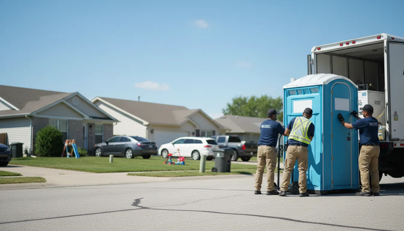 Standard Porta Potty Rentals in Plumerville, AR near me